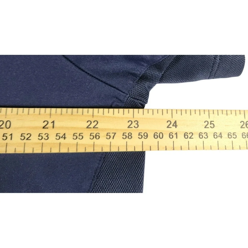 RLX Ralph Lauren Polo Shirt Mens XL Blue Stretch Golf Performance La Gorce
